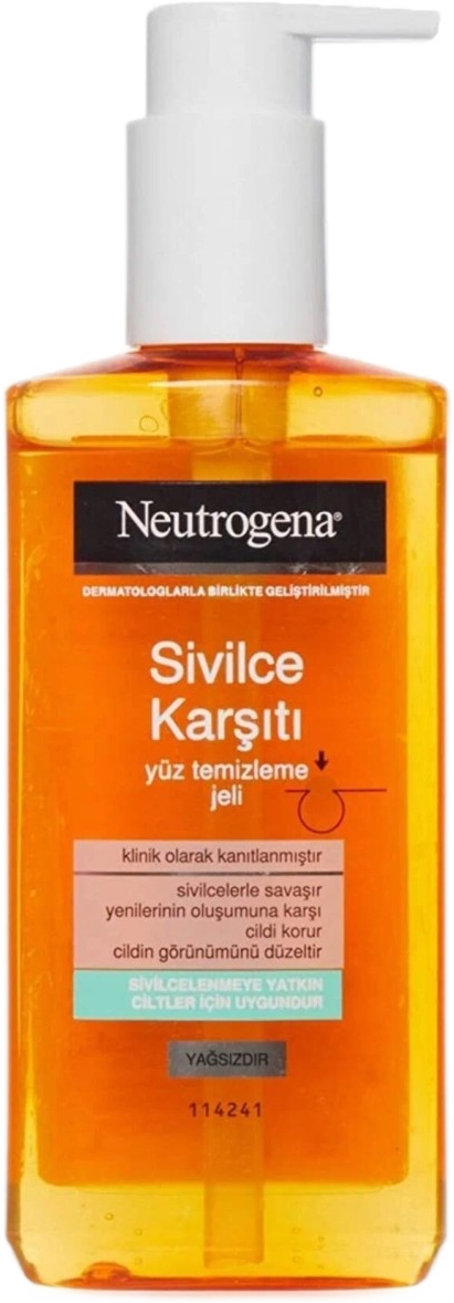 Neutrogena Karşıtı Yüz Temizleme Jeli 200 ml